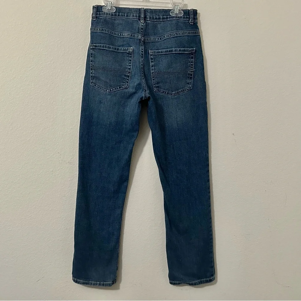 Children’s Place boys stretch‎ straight jeans adjustable waistband size 14